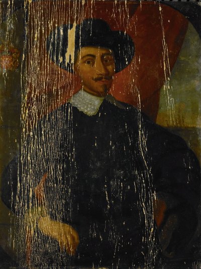 Portræt af Antonio van Diemen, generalguvernør i Hollandsk Ostindien af Anonymous