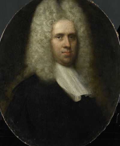 Portræt af Johan Arnold Zoutman, Anna Margaretha van Petcums mand af Anonymous