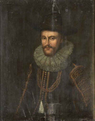 Portræt af Laurens Reael, generalguvernør for Hollandsk Ostindien af Anonymous