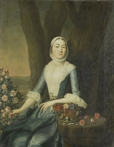 Portræt af Magdalena van Citters, hustru til Adriaen Isaac Hurgronje af Anonymous