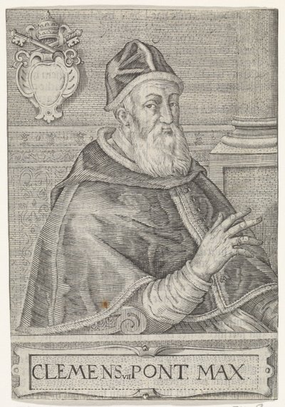 Portræt af pave Clemens VII af Anonymous