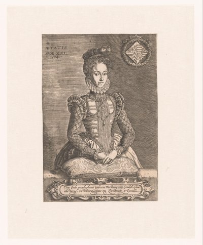Portræt af Anna af Cleves af Anonymous