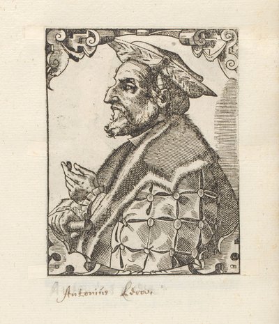 Portret af Antonio de Leyva af Anonymous