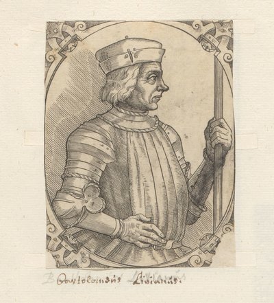 Portret van Bartholomeus Livianus af Anonymous