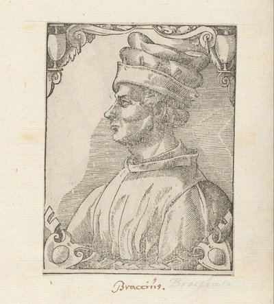 Portret af Braccio da Montone af Anonymous