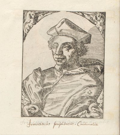 Portret af Francesco Alidosi af Anonymous