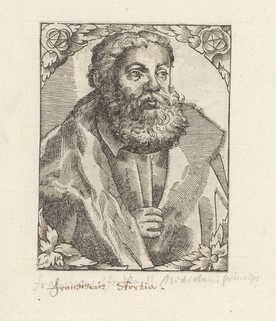 Portret af Francesco II Sforza af Anonymous