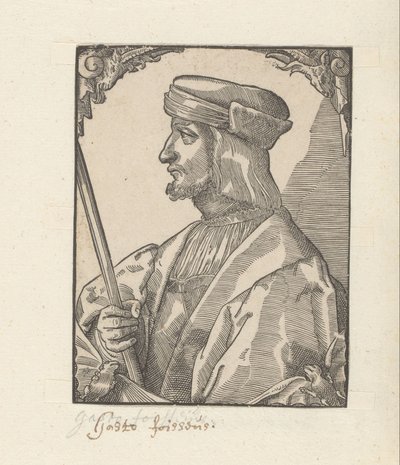 Portræt af Gaston de Foix af Anonymous