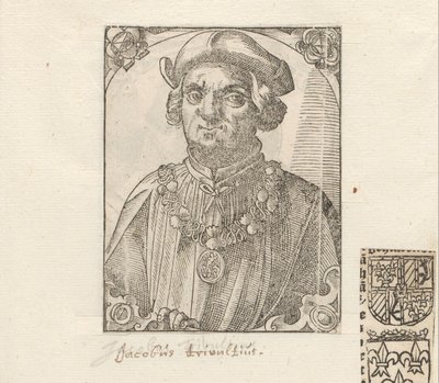 Portret af Gian Giacomo Trivulzio af Anonymous