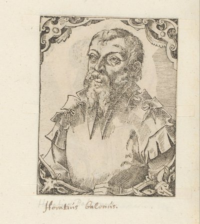 Portræt af Horatio Baglioni af Anonymous