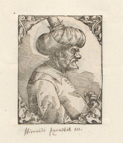 Portræt af Horus Barbarossa af Anonymous