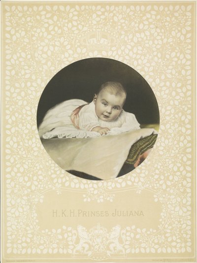 Portræt af Juliana, dronning af Holland af Anonymous