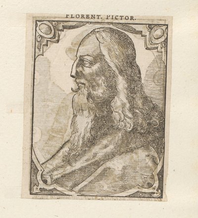 Portret af Leonardo da Vinci af Anonymous