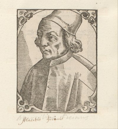 Portret af Marsilio Ficino af Anonymous