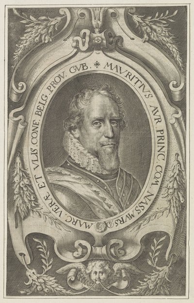 Portræt af Maurits, Prins af Orange af Anonymous