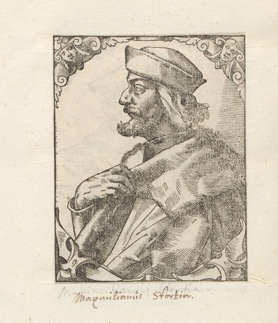 Portræt af Maximilian Sforza af Anonymous