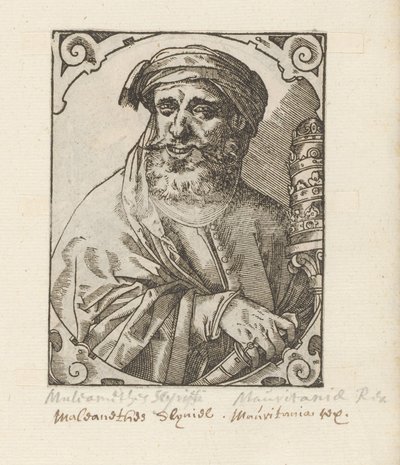 Portræt af Muleamethes Scyriffic af Anonymous