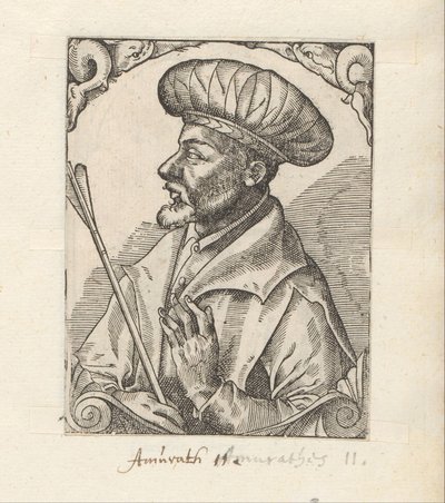 Portræt af Murad II af Anonymous