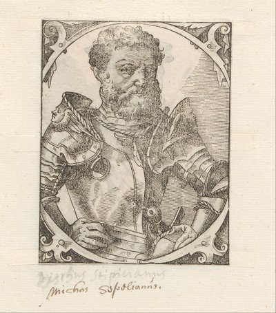 Portret af Pirro Colonna af Anonymous
