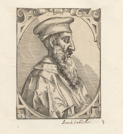 Portræt af van Skanderberg af Anonymous