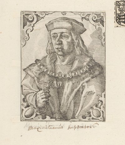 Portræt af kejser Maximilian I af Habsburg af Anonymous