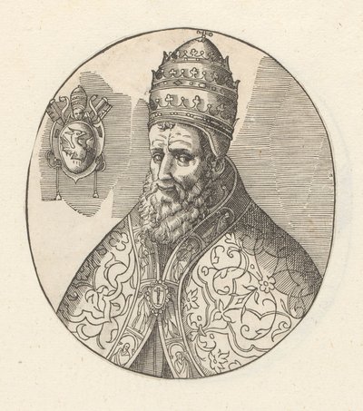 Portret van paus Gregorius XIII af Anonymous