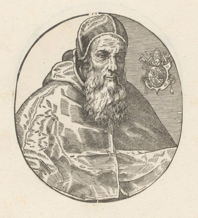 Portræt af pave Julius III af Anonymous