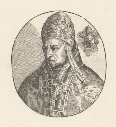 Portræt af pave Nicholas V af Anonymous