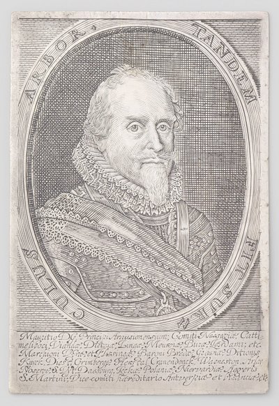 Portræt af Prins Maurice af Nassau af Anonymous