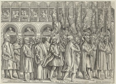 Procession af Doge of Venedig (ottende del) af Anonymous