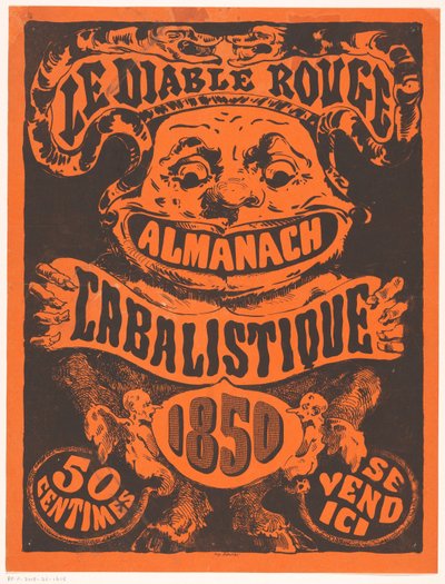 Annonceregning for Le Diable Rouge af Anonymous