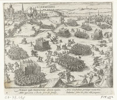 Roermond taget af William af Orange, 1572 af Anonymous