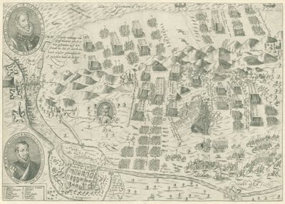 Slaget ved Nieuwpoort, 1600 af Anonymous