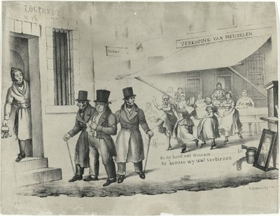Tegnefilm om C. Seyn, 1838-1839 af Anonymous