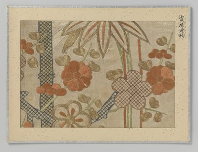 tekstil fragment af Anonymous