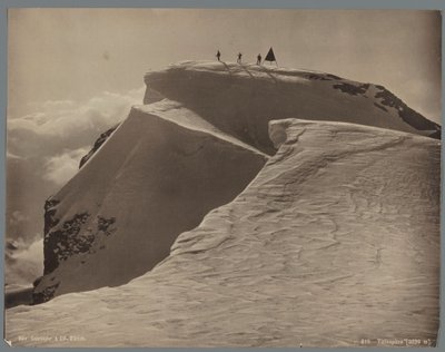 Toppen af ​​Titlis nær Engelberg i Schweiz Titlisspitze [3239 m] (titel på objekt) af Anonymous