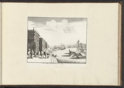 Venetianske paladser på vandet Vue des Palais, alle Fondamente Nove à Venise (titel på objekt) Paladser og monumenter i Venedig, Livorno, Napoli og Rom (serietitel) af Anonymous
