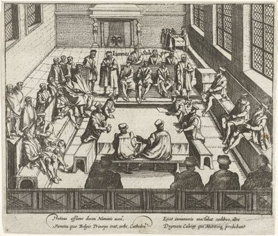 Forbud mod protestantisk forkyndelse i Antwerpen, 1577 af Anonymous