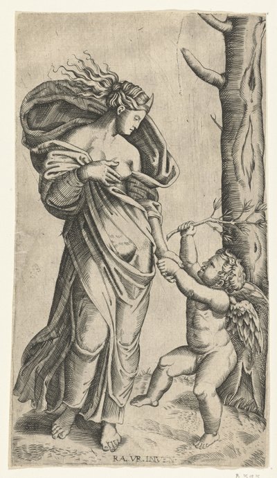 Forsoning af Minerva og Amor Fred af Anonymous
