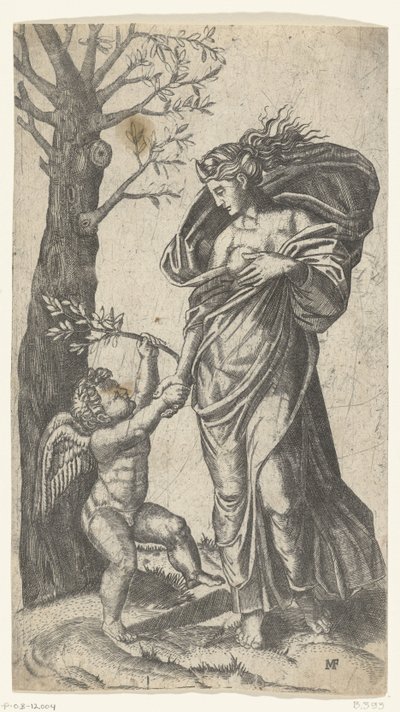 Forsoning af Minerva og Amor Fred af Anonymous