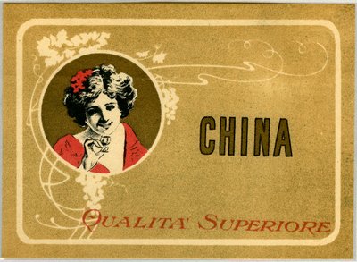 Annonce for Chinaliquor-ørken, begyndelsen af det 20. århundrede af Anonymous Anonymous