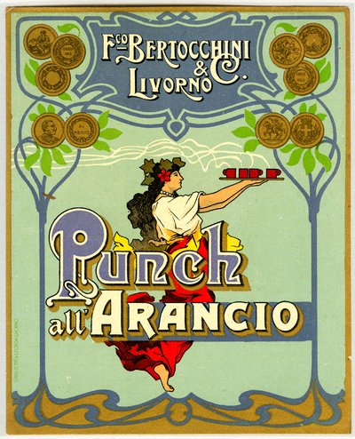 Annonce for orange punch (Chromolithography 1905) af Anonymous Anonymous