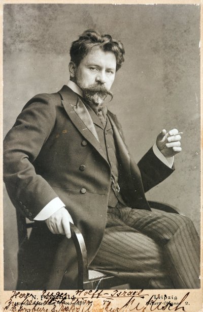 Arthur Nikisch - Portræt af dirigenten Arthur Nikisch (1855-1922) - Anonym. Fotografi af Anonymous Anonymous