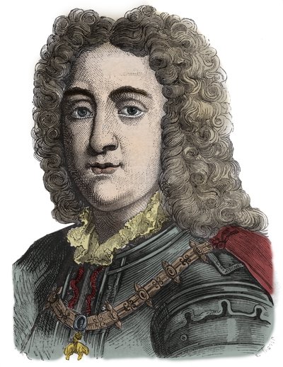 Charles VI, Hellig Romerske Kejser (1685-1740) - Karl af Habsburg (Karl von Habsburg) (Karl VI af Det Hellige Rige) 1685-1740 - Gravering af Anonymous Anonymous