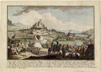 Guerre russo-turque de 1787-1792 - Den russiske hærs indtagelse af Khotyn den 29. september af Anonymous Anonymous