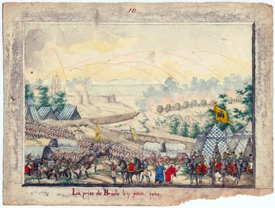 Guerre russo-turque de 1828-1829 - Erobringen af Brailov-fæstningen den 7. juni af Anonymous Anonymous