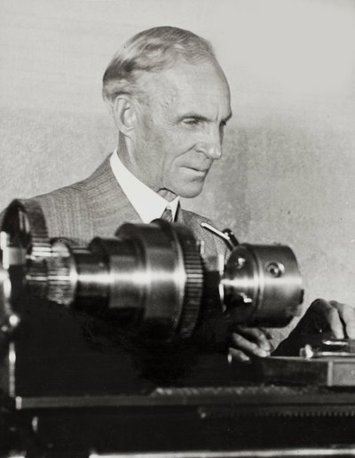 Henry Ford (1863-1947), Anonym. Fotografi, , Privat Samling af Anonymous Anonymous