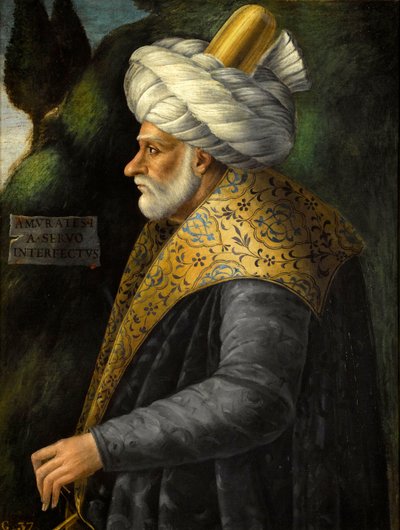 Murad I - Portræt af Sultan Murad I (1326-1389) af Anonym af Anonymous Anonymous
