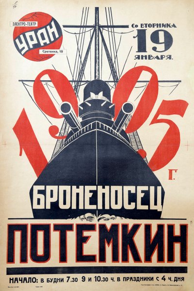 Filmplakat The Battleship Potemkin af Anonymous af Anonymous Anonymous
