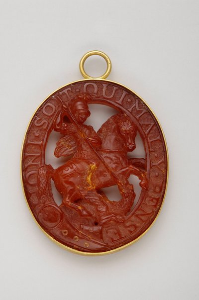 Order of the Garter: Lesser George-badge (slutningen af det 18. århundrede-begyndelsen af det 19. århundrede) af Anonymous Anonymous